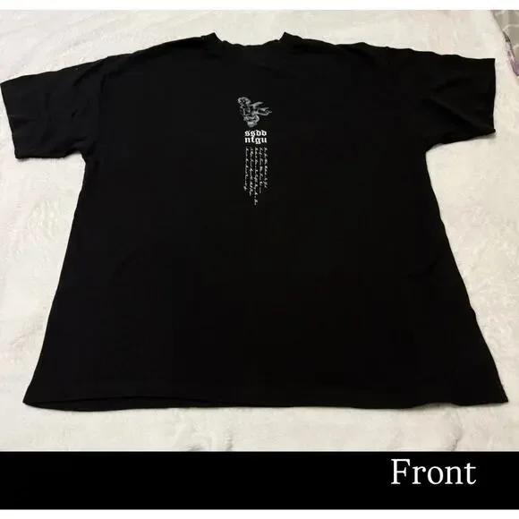 Darc Sport NY Wolves Forever Premium Shirt Mens Medium Black Tee - Picture 2 of 4